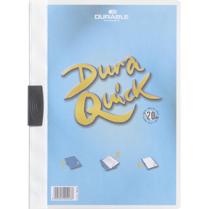 DURABLE Klemmhefter DURAQUICK, DIN A4, wei