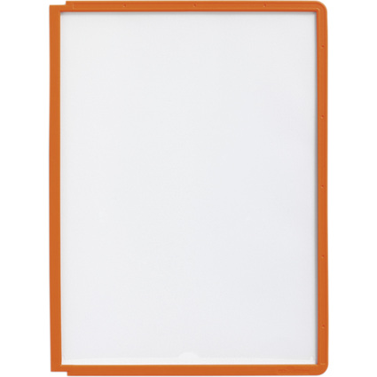 DURABLE Sichttafel SHERPA, DIN A4, Rahmen: orange