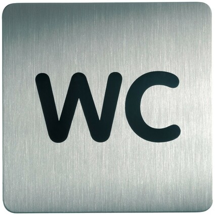 DURABLE Piktogramm PICTO "WC", quadratisch