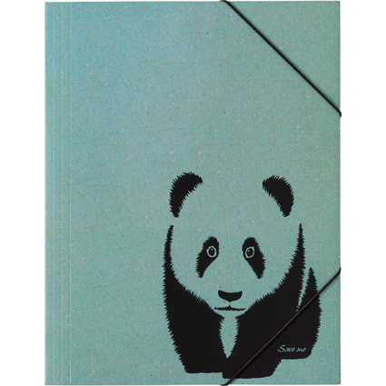 <small>PAGNA Eckspannermappe "Panda" DIN A4 Karton mint (21658-17)</small>