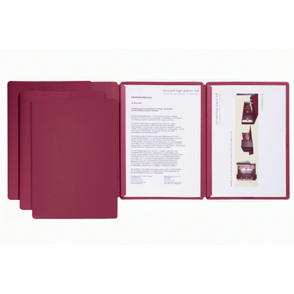 <small>PAGNA Präsentations- / Bewerbungsmappe "Sprint" rot (22003-01)</small>