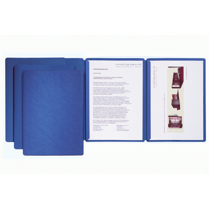 <small>PAGNA Präsentations- / Bewerbungsmappe "Sprint" blau (22003-02)</small>