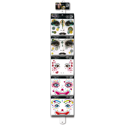 HERMA Hngeleiste Faceart Sticker Halloween