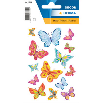 HERMA Sticker DECOR "Schmetterlingszeit"