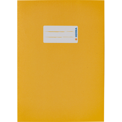 HERMA Heftschoner, aus Papier, DIN A5, gelb