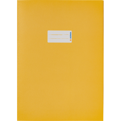 HERMA Heftschoner, DIN A4, aus Papier, gelb