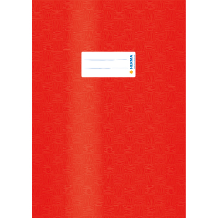 HERMA Heftschoner, DIN A4, aus PP, rot gedeckt