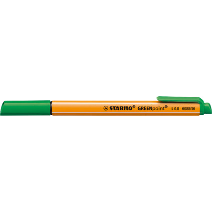 STABILO Faserschreiber GREENpoint, 0,8 mm, grn