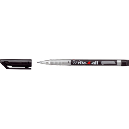 STABILO Permanent-Marker Write-4-all, S, schwarz