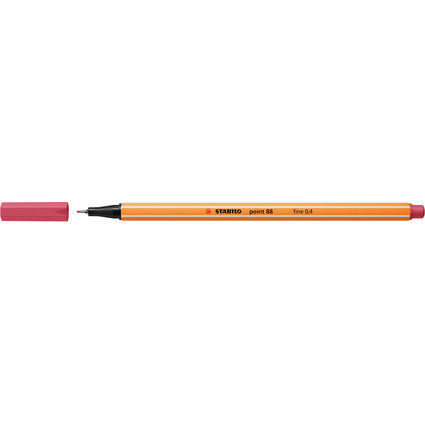 STABILO Fineliner point 88, erdbeerrot