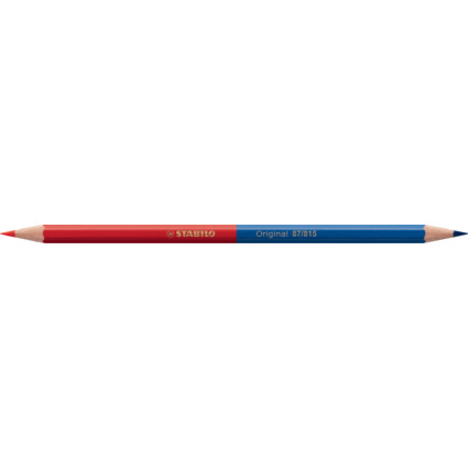 STABILO Lehrerbuntstift Original, sechseckig, rot/blau
