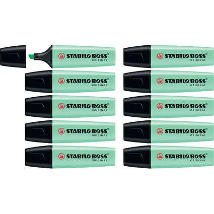 STABILO Textmarker BOSS ORIGINAL Pastel, pastellgrn