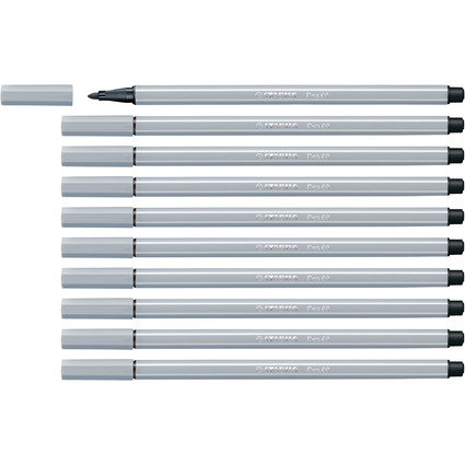 STABILO Fasermaler Pen 68, hellgrau