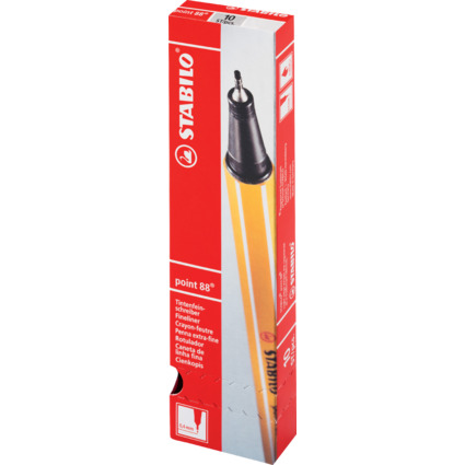 STABILO Fineliner point 88, rouge