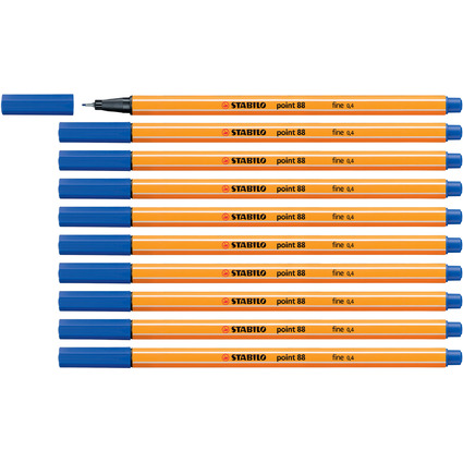 STABILO Fineliner point 88, blau