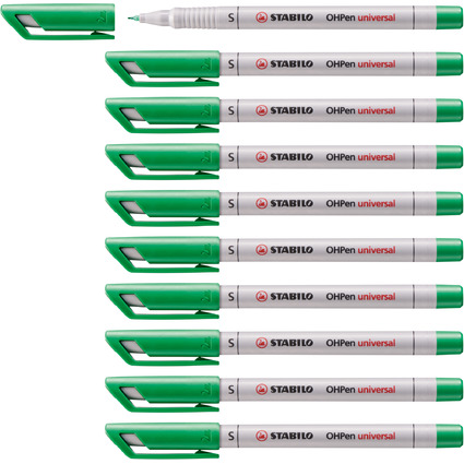 STABILO Nonpermanent-Marker OHPen universal, grn