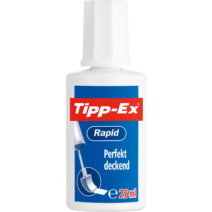 Tipp-Ex Korrekturflssigkeit "Rapid", wei, 25 ml