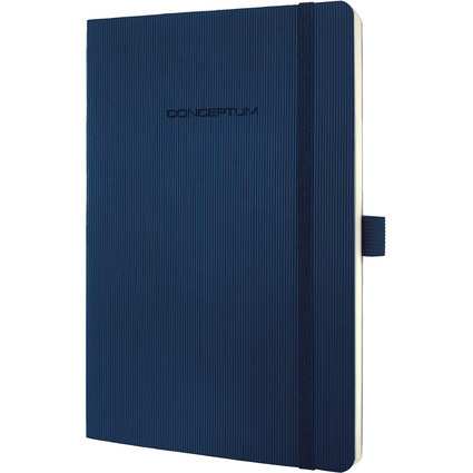 sigel Notizbuch Conceptum, DIN A5, liniert, blau