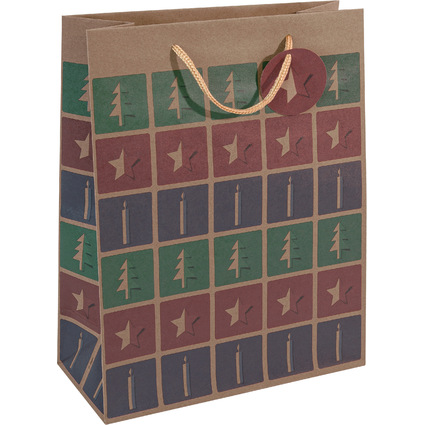 <small>sigel Weihnachts-Geschenktüte "Cut-out style" groß (GT043)</small>