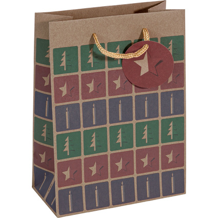 <small>sigel Weihnachts-Geschenktüte "Cut-out style" klein (GT044)</small>