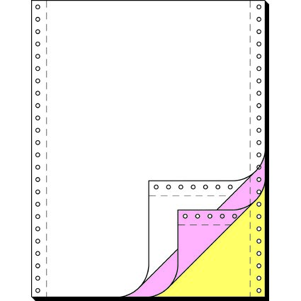 sigel DIN-Computerpapier endlos, 240 mm x 12" (30,48 cm)