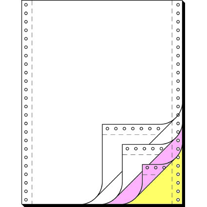 sigel DIN-Computerpapier endlos, 240 mm x 12" (30,48 cm)