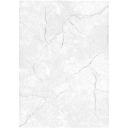 sigel Struktur-Papier, A4, 200 g/qm, Edelkarton, Granit grau