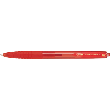 PILOT Druckkugelschreiber SUPER GRIP G, rot