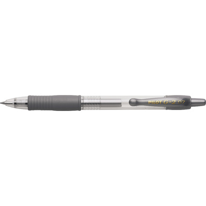 PILOT Gelschreiber G2 07 Metallic, silber