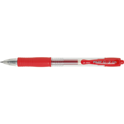 PILOT Gelschreiber G2 05, rot