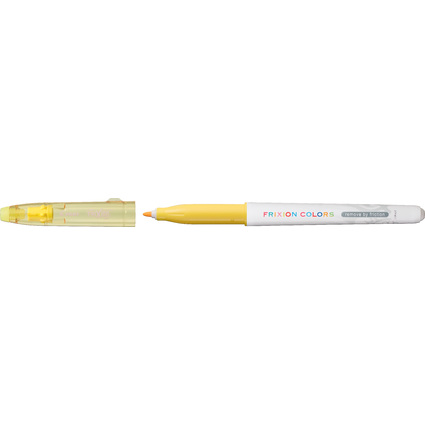 PILOT Radierbarer Fasermaler FRIXION COLORS, gelb