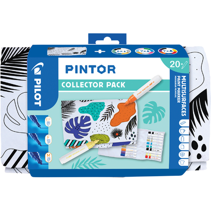 <small>PILOT Pigmentmarker PINTOR 20er COLLECTOR PACK (551645)</small>