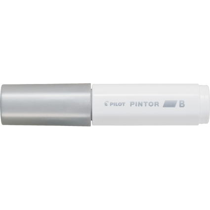 PILOT Pigmentmarker PINTOR, broad, silber