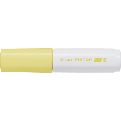 PILOT Pigmentmarker PINTOR, broad, pastellgelb