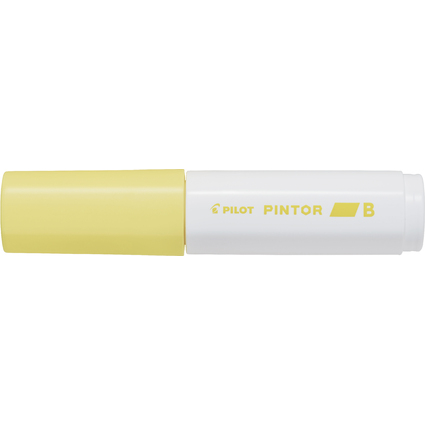 PILOT Pigmentmarker PINTOR, broad, pastellgelb