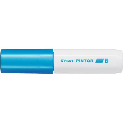 PILOT Pigmentmarker PINTOR, broad, metallic-blau