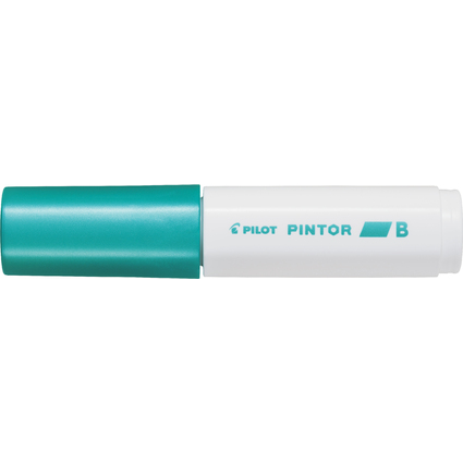 PILOT Pigmentmarker PINTOR, broad, metallic-grn