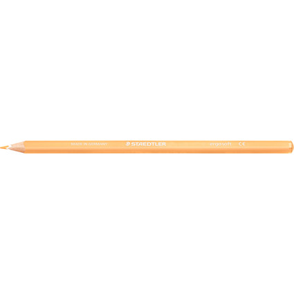 STAEDTLER Dreikant-Buntstift ergosoft, dreieckig, pfirsich