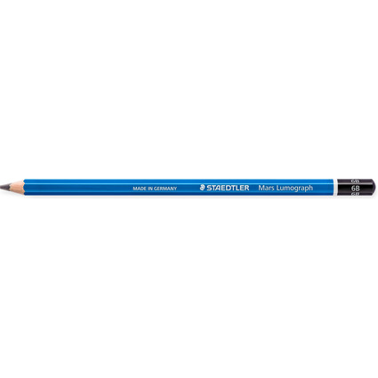 STAEDTLER Bleistift Mars Lumograph, Hrtegrad: 6B