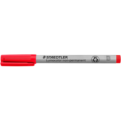 STAEDTLER Lumocolor NonPermanent-Marker 312B, rot