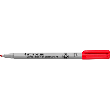 STAEDTLER Lumocolor NonPermanent-Marker 312B, rot