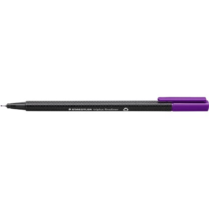 STAEDTLER Fineliner triplus, violett, Strichstrke: 0,3 mm