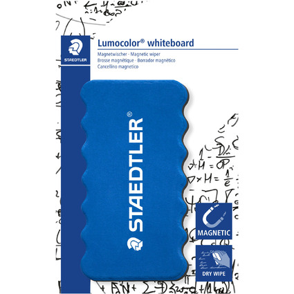 STAEDTLER Lumocolor Tafellscher whiteboard-wiper 652, blau