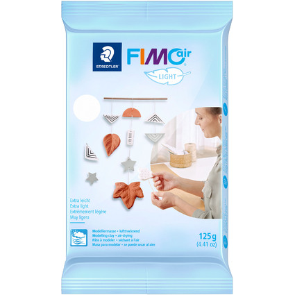 FIMO air LIGHT Modelliermasse, lufthrtend, wei, 125 g