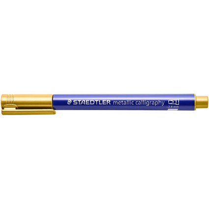 STAEDTLER Permanent-Marker metallic calligraphy, gold