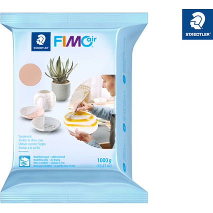 FIMO air Modelliermasse, lufthrtend, hautfarben, 1.000 g