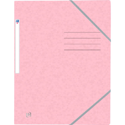 <small>Oxford Eckspannermappe Top File+ DIN A4 pastell rosa (400116353)</small>