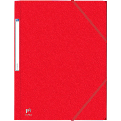 Oxford Eckspannermappe EUROFOLIO+, DIN A4, rot