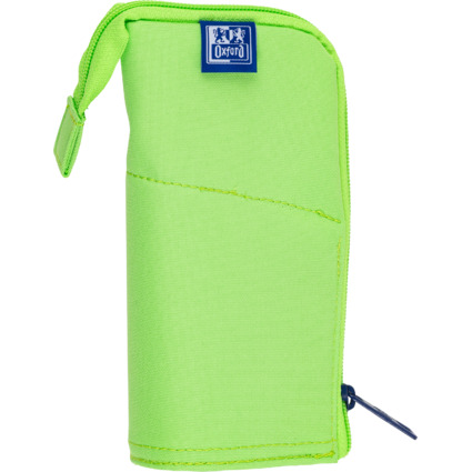 Oxford Schlamper-Etui "Stand-Up", Polyester, hellgrn