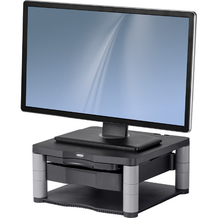 Fellowes Monitorstnder Premium Plus, schwarz